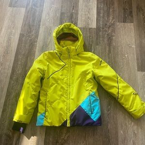 Girls Youth size 10 Spyder ski jacket